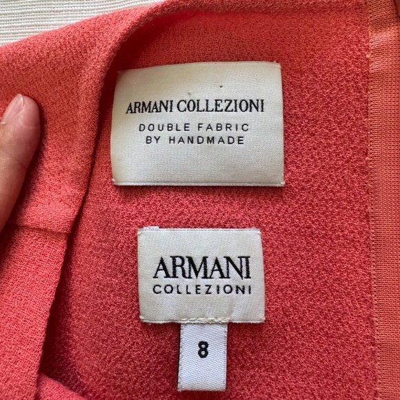 Armani Collezioni Pink Sleeveless Midi Dress - Picture 4 of 9